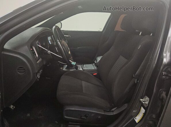 2C3CDXHG3NH129837 2022 DODGE CHARGER Серый Вид салона спереди