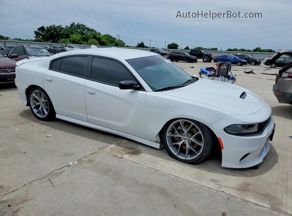 2C3CDXHG3PH618497 2023 DODGE CHARGER White წინა მარჯვენა
