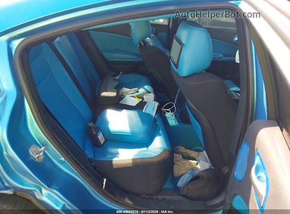 2C3CDXHG4GH115626 2016 DODGE CHARGER Blue Вид наклейки з VIN-кодом