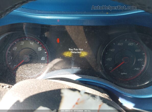 2C3CDXHG4GH115626 2016 DODGE CHARGER Blue Вид задніх сидінь