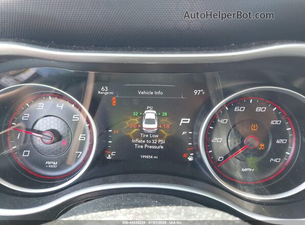 2C3CDXHG4GH241923 2016 DODGE CHARGER Black Widok tylnych siedzeń