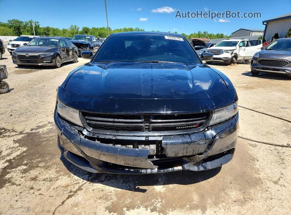 2C3CDXHG4GH257880 2016 DODGE CHARGER Black წინა ხედი