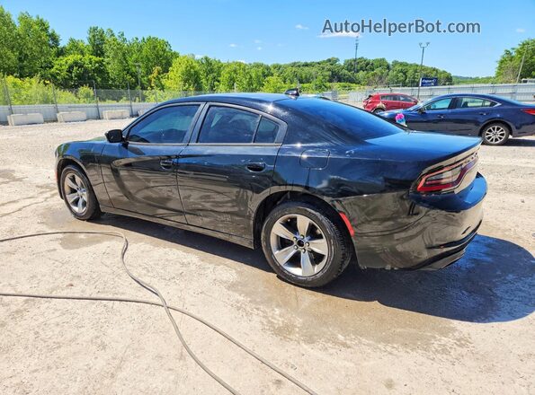 2C3CDXHG4GH257880 2016 DODGE CHARGER Black უკანა მარცხენა