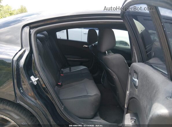 2C3CDXHG4GH259192 2016 DODGE CHARGER Black VIN კოდის სტიკერის ხედი