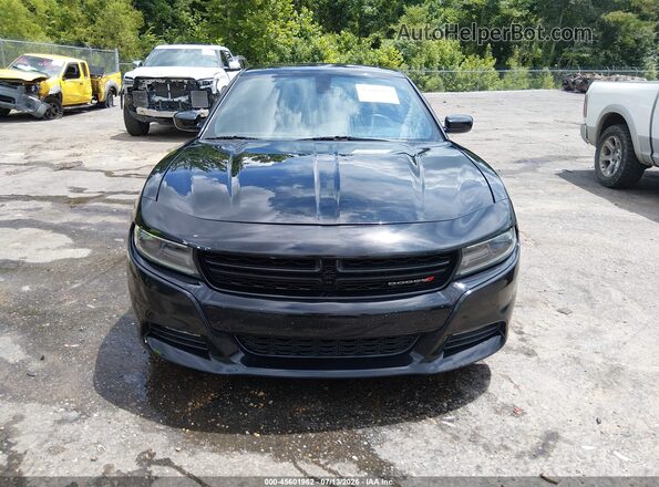 2C3CDXHG4GH259192 2016 DODGE CHARGER Black ხელსაწყოთა პანელის ხედი