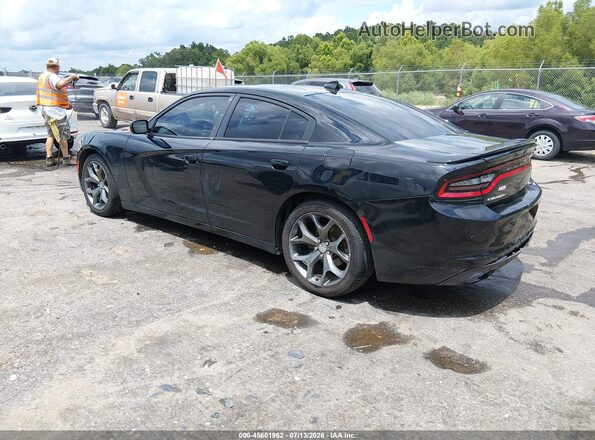 2C3CDXHG4GH259192 2016 DODGE CHARGER Black უკანა მარცხენა