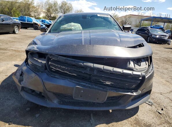 2C3CDXHG4GH265445 2016 DODGE CHARGER Charcoal Դիմացի տեսք