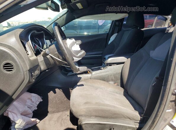 2C3CDXHG4GH265445 2016 DODGE CHARGER Charcoal Սալոնի դիմացի տեսք