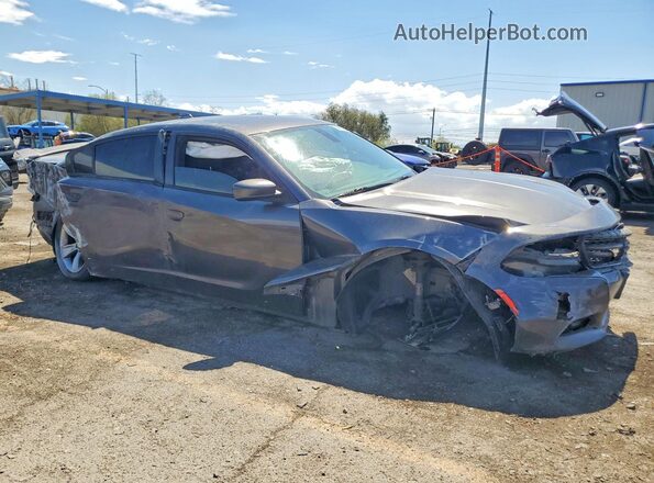 2C3CDXHG4GH265445 2016 DODGE CHARGER Charcoal Առջևի աջ