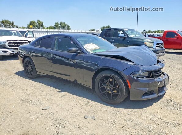 2C3CDXHG4GH332805 2016 DODGE CHARGER Charcoal წინა მარჯვენა