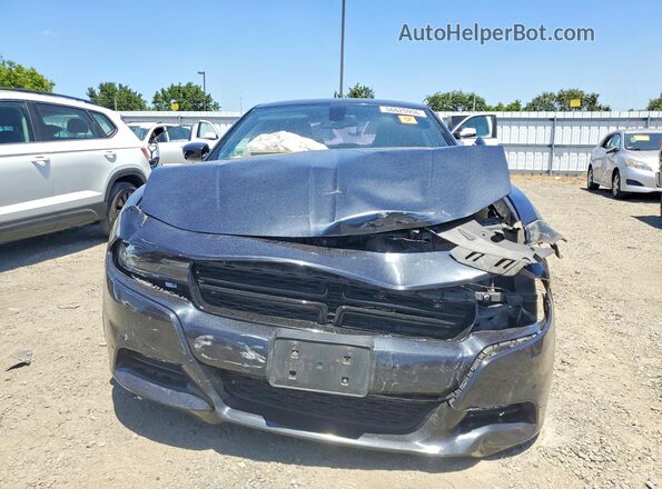 2C3CDXHG4GH332805 2016 DODGE CHARGER Charcoal წინა ხედი