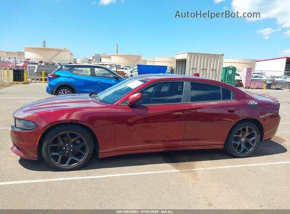 2C3CDXHG4HH541222 2017 DODGE CHARGER Red Vista interior de 360 grados