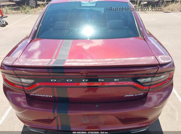 2C3CDXHG4HH541222 2017 DODGE CHARGER Red 