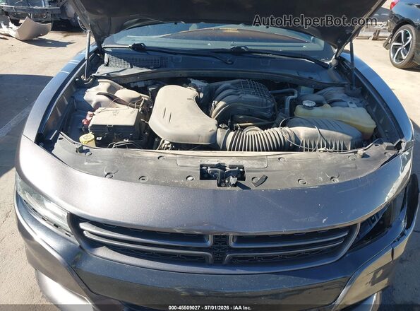 2C3CDXHG4HH667029 2017 DODGE CHARGER Gray Հետևի տեսք