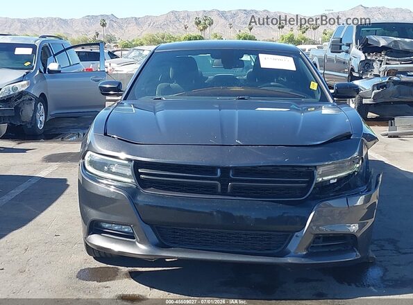2C3CDXHG4HH667029 2017 DODGE CHARGER Gray Սարքավորումների վահանակի տեսք