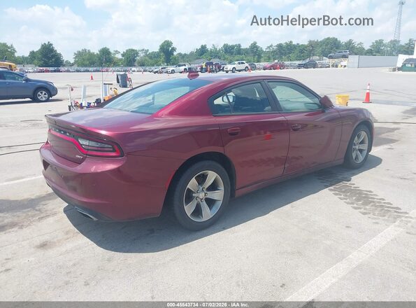 2C3CDXHG4JH124821 2018 DODGE CHARGER Burgundy Rear right