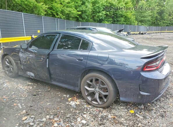 2C3CDXHG4KH527148 2019 DODGE CHARGER Угольный Задняя левая четверть