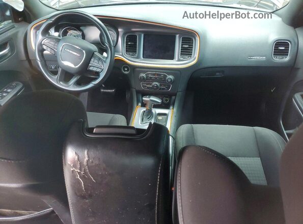 2C3CDXHG4KH527148 2019 DODGE CHARGER Угольный Вид панели приборов