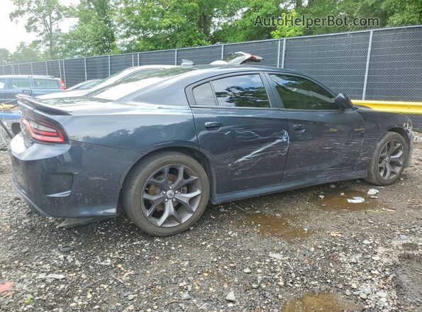 2C3CDXHG4KH527148 2019 DODGE CHARGER Угольный Задняя правая четверть