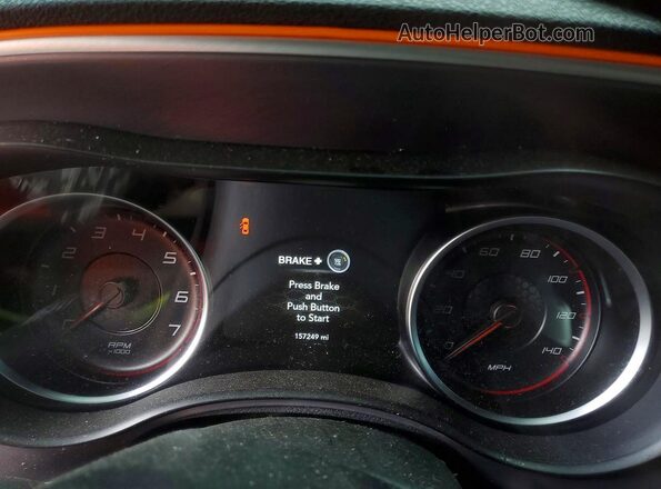 2C3CDXHG4KH527148 2019 DODGE CHARGER Угольный Вид щитка приборов