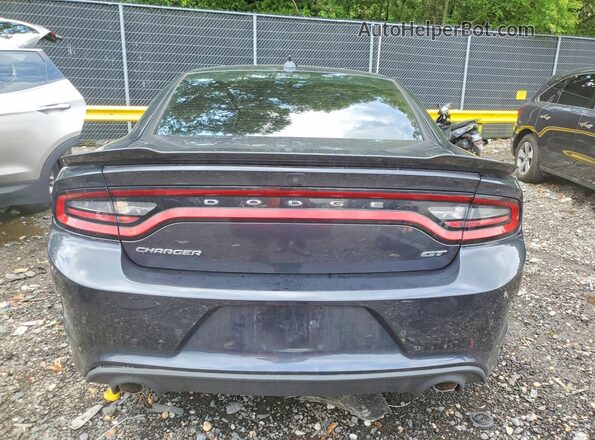 2C3CDXHG4KH527148 2019 DODGE CHARGER Угольный Вид сзади