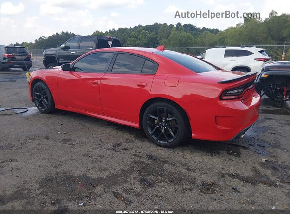2C3CDXHG4MH559049 2021 DODGE CHARGER Красный Задняя левая четверть