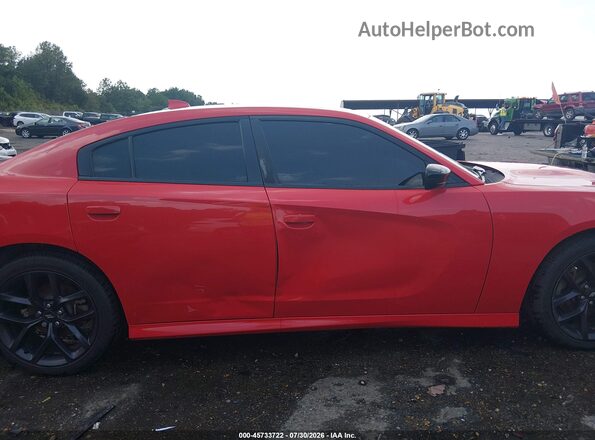 2C3CDXHG4MH559049 2021 DODGE CHARGER Красный Вид задней части салона