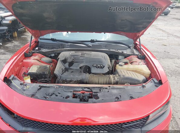 2C3CDXHG4MH559049 2021 DODGE CHARGER Красный Вид сзади