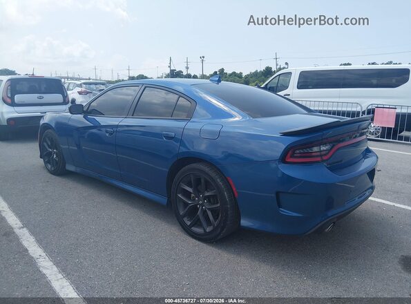 2C3CDXHG4PH505545 2023 DODGE CHARGER Blue Հետևի ձախ
