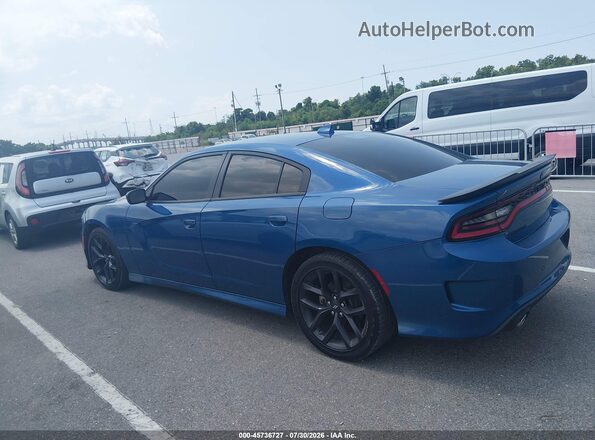 2C3CDXHG4PH505545 2023 DODGE CHARGER Blue Սալոնի 360 աստիճան տեսք