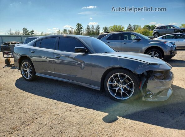 2C3CDXHG4PH591746 2023 DODGE CHARGER Gray Przód prawy