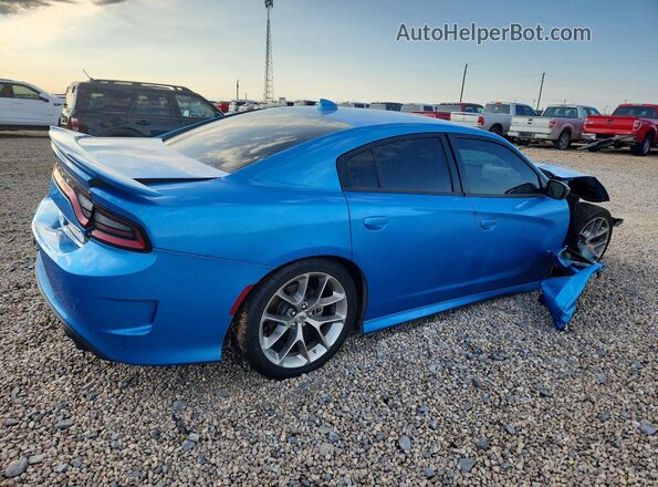 2C3CDXHG4PH598812 2023 DODGE CHARGER Blue Tył prawy