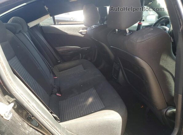 2C3CDXHG4PH631291 2023 DODGE CHARGER Black Вид задніх сидінь