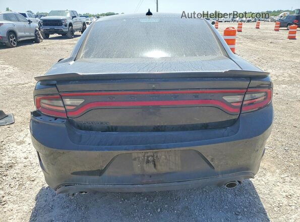 2C3CDXHG4PH631291 2023 DODGE CHARGER Black Вид ззаду