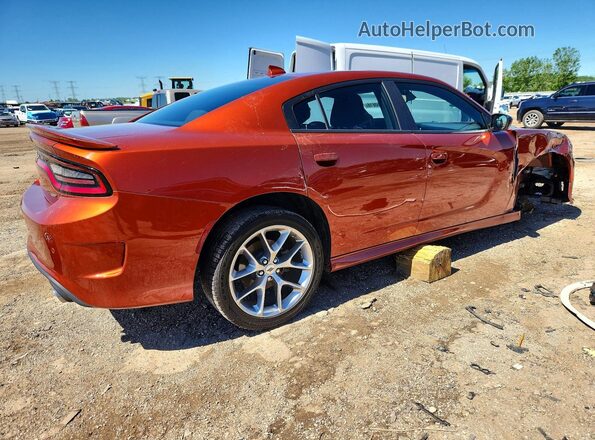 2C3CDXHG4PH642646 2023 DODGE CHARGER Orange უკანა მარჯვენა