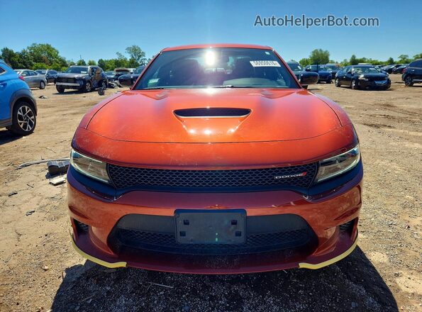 2C3CDXHG4PH642646 2023 DODGE CHARGER Orange წინა ხედი