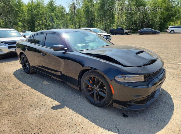 2C3CDXHG4PH703073 2023 DODGE CHARGER Black წინა მარჯვენა