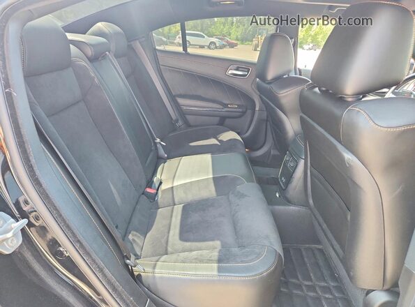2C3CDXHG4PH703073 2023 DODGE CHARGER Black უკანა სავარძლების ხედი