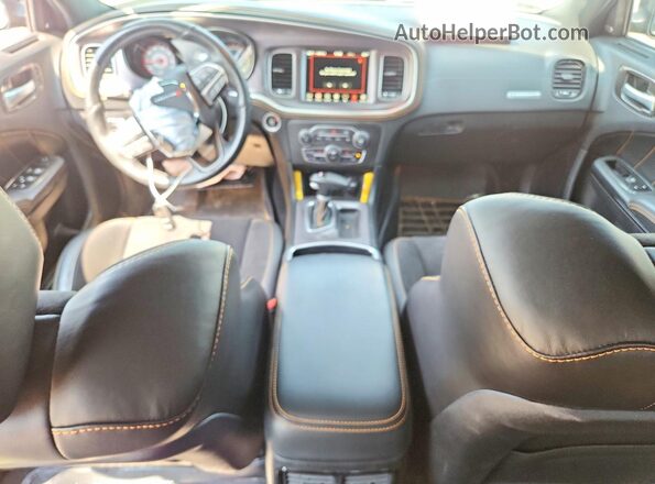 2C3CDXHG4PH703073 2023 DODGE CHARGER Black წინა პანელის ხედი
