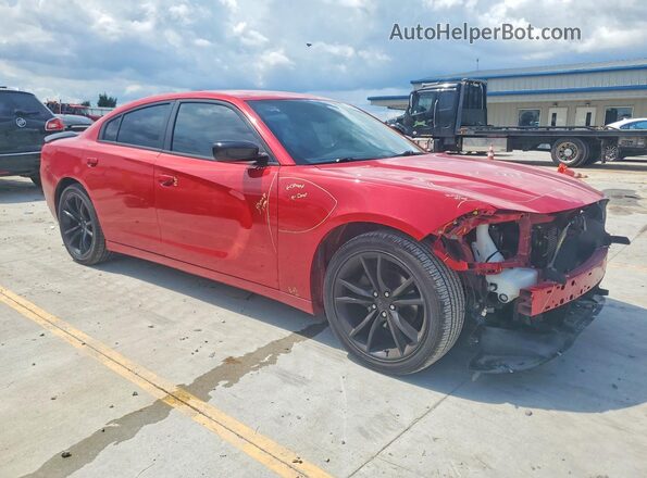 2C3CDXHG5GH143483 2016 DODGE CHARGER Red Առջևի աջ