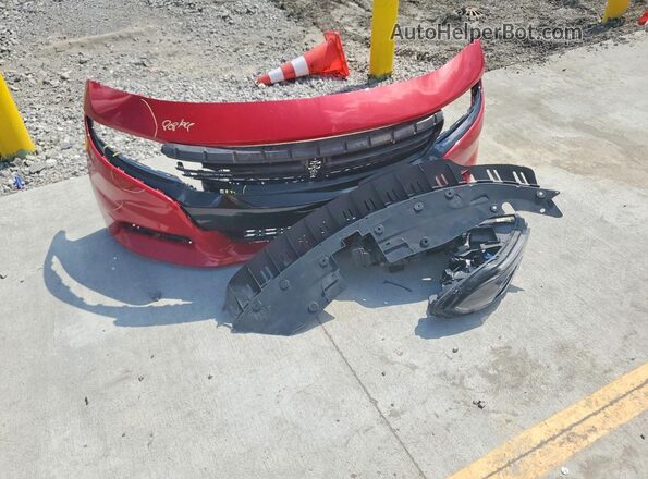 2C3CDXHG5GH143483 2016 DODGE CHARGER Red Շարժիչի բաժամունքի տեսք