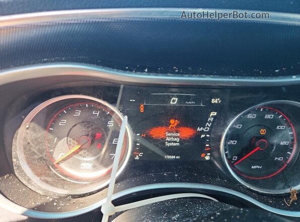 2C3CDXHG5GH179867 2016 DODGE CHARGER Turquoise Widok zestawu wskaźników