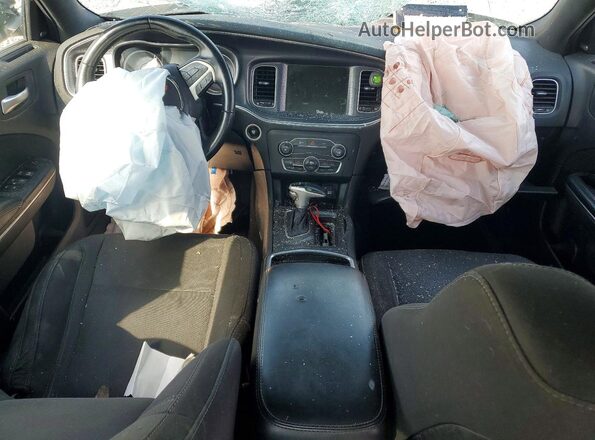 2C3CDXHG5GH179867 2016 DODGE CHARGER Turquoise Widok deski rozdzielczej