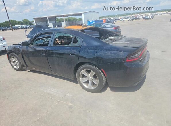 2C3CDXHG5HH523781 2017 DODGE CHARGER Black Tył lewy