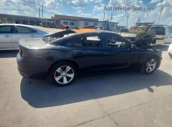 2C3CDXHG5HH523781 2017 DODGE CHARGER Black Tył prawy