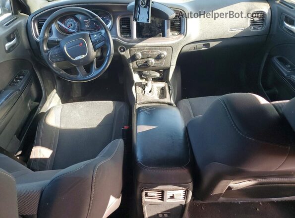 2C3CDXHG5HH537664 2017 DODGE CHARGER Black Առջևի վահանակի տեսք