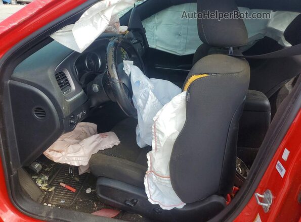2C3CDXHG5KH705763 2019 DODGE CHARGER Red Vista interior delantera