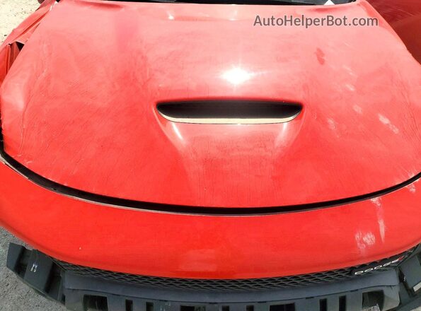 2C3CDXHG5KH705763 2019 DODGE CHARGER Red Vista interior trasera