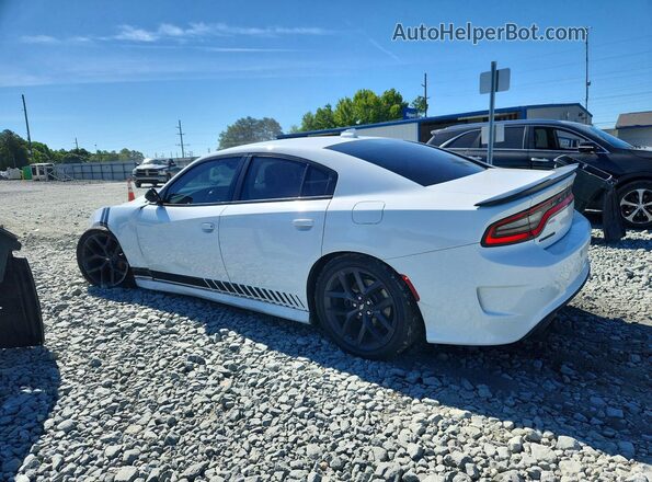 2C3CDXHG5KH713782 2019 DODGE CHARGER Белый Задняя левая четверть