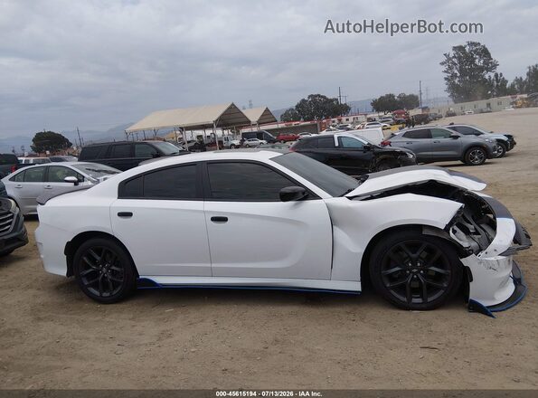 2C3CDXHG5LH252276 2020 DODGE CHARGER White Вид задньої частини салону